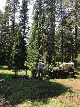 truck and drill